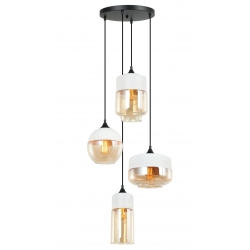 Molina Lampa wisząca  MDM-4364/4 W+AMB   ITALUX